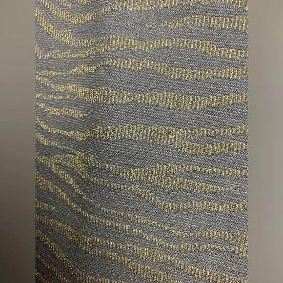 Michael Kors Army Green Shimmer Pencil Skirt, Medium, New - Picture 8 of 9